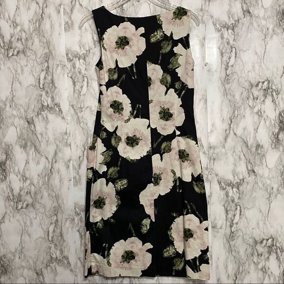 Nine West Black & Light Pink Floral Dress - Picture 9 of 9